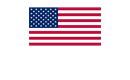 American Flag and white text